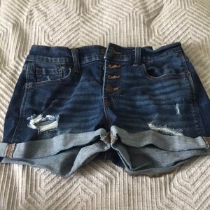 old navy denim shorts